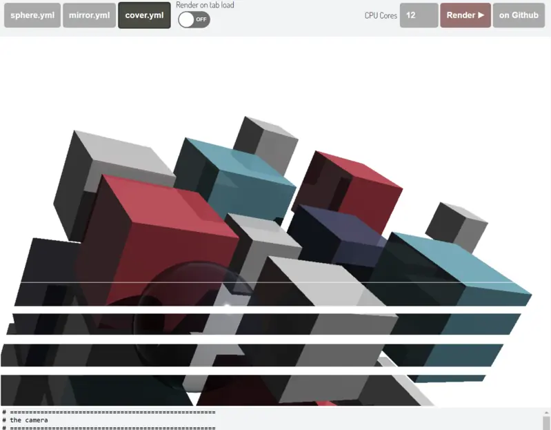 Preview for raytracer